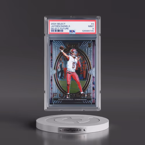2024 Panini Select Select Future #4 Jayden Daniels (PSA 9 MINT)