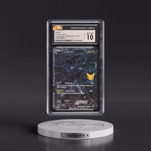 2021 Celebrations - Classic Collection #114/114 Zekrom - Black & White Holo (CGC 10 GEM MINT)