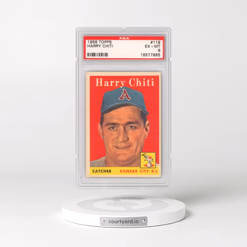 1958 Topps #119 Harry Chiti (PSA 6 EX-MT)