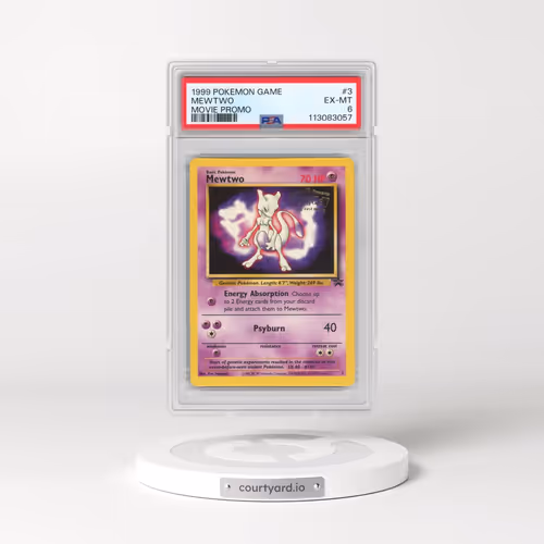 1999 Pokémon Game Movie #3 Mewtwo - Movie Promo (PSA 6 EX-MT)