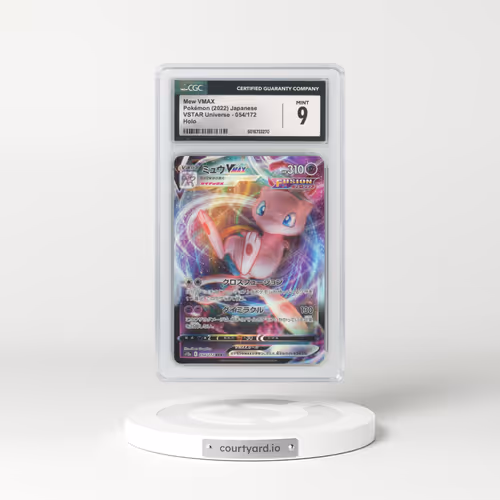 2022 VSTAR Universe #054/172 Mew VMAX - Holo (CGC 9 MINT)