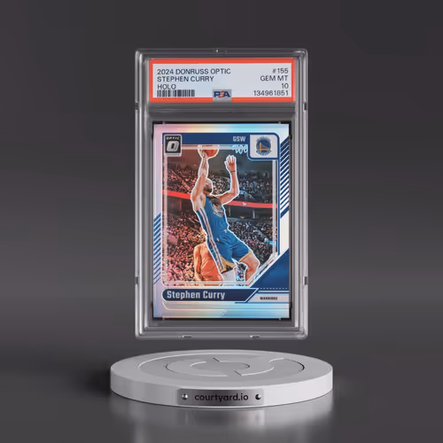 2024 Panini Donruss Optic #155 Stephen Curry - Holo (PSA 10 GEM MINT)