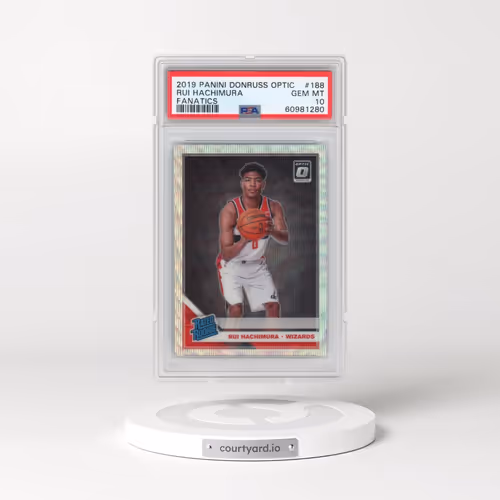 2019 Panini Donruss Optic #188 Rui Hachimura - Fanatics (PSA 10 GEM MINT)