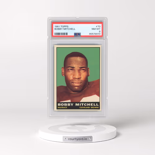 1961 Topps #70 Bobby Mitchell (PSA 8 NM-MT)
