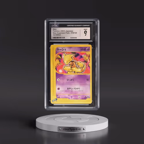 2001 Base Expansion Pack #018/128 Abra - 1st Edition (CGC 9 MINT)