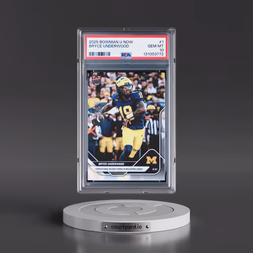 2025 Bowman U Now #1 Bryce Underwood (PSA 10 GEM MINT)