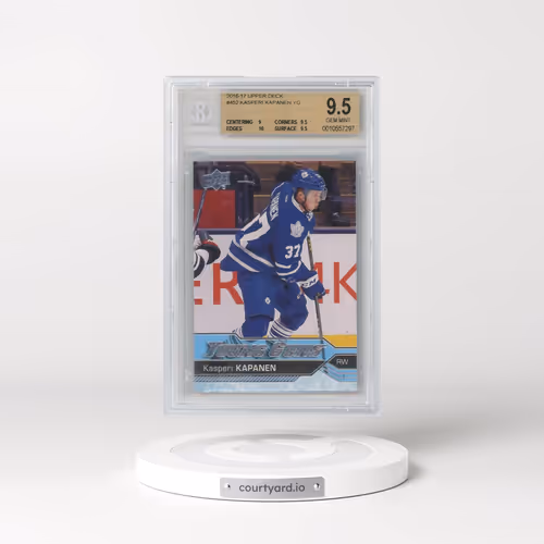 2016 Upper Deck #452 Kasperi Kapanen (BGS 9.5 GEM MINT)