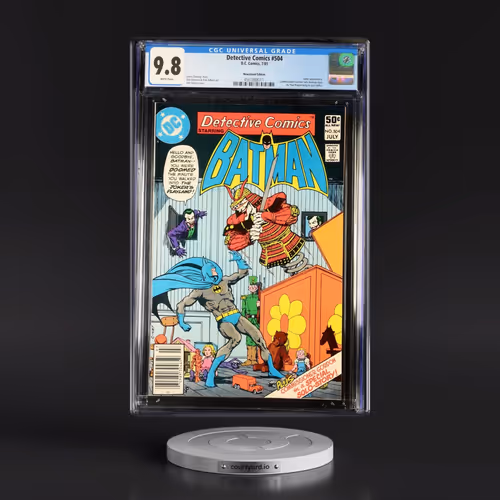 Detective Comics #504 CGC 9.8 White Pages (DC Comics, 7/81) - Newsstand Edition Universal