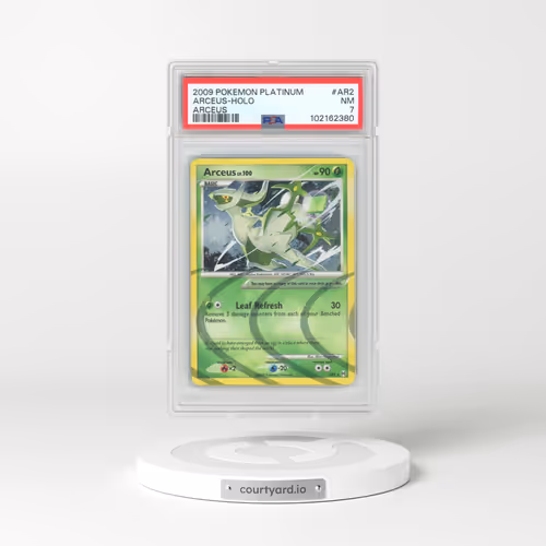 2009 Pokémon Platinum Arceus #AR2 Arceus - Holo (PSA 7 NM)