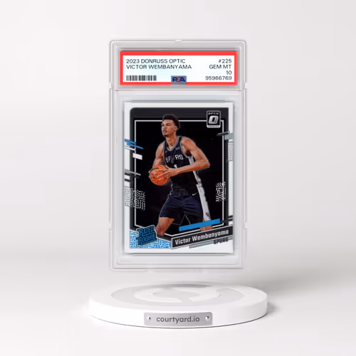 2023 Panini Donruss Optic #225 Victor Wembanyama (PSA 10 GEM MINT)