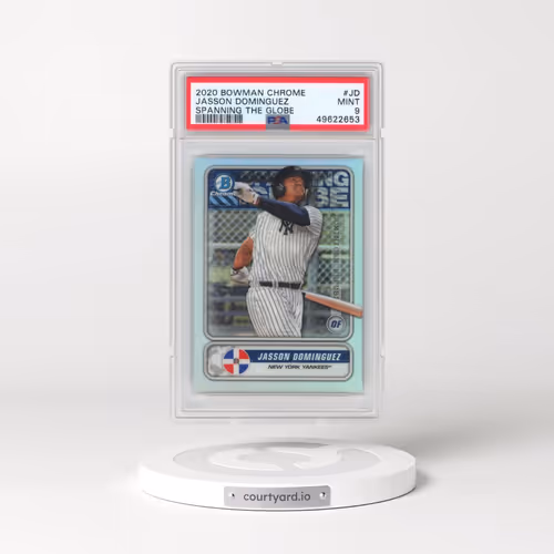 2020 Bowman Chrome Spanning the Globe #JD Jasson Dominguez (PSA 9 MINT)