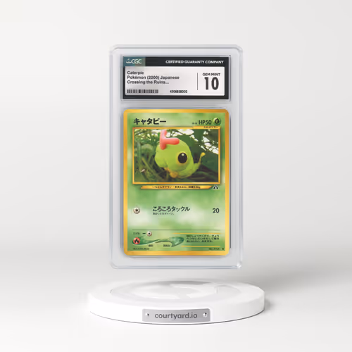 2000 Crossing the Ruins... Caterpie (CGC 10 GEM MINT)
