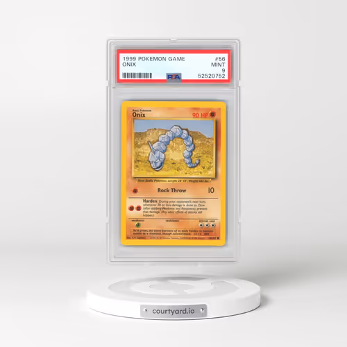 1999 Pokémon Game #56 Onix (PSA 9 MINT)