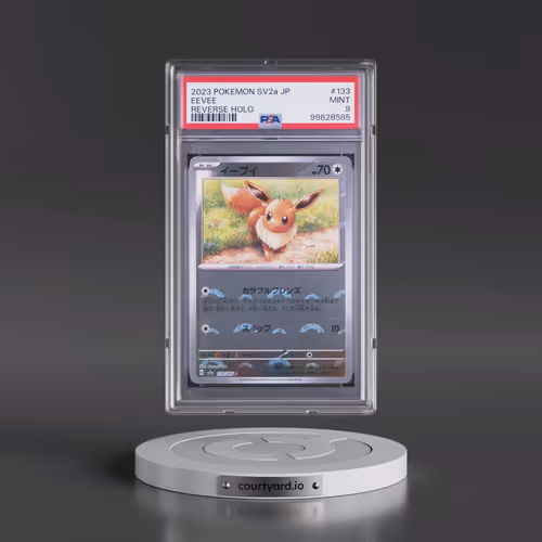 2023 Pokémon Sv2a-Pokemon 151 #133 Eevee - Reverse Holo (PSA 9 MINT)