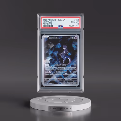 2023 Pokémon Sv2a-Pokemon 151 #183 Mewtwo - Art Rare (PSA 10 GEM MINT)