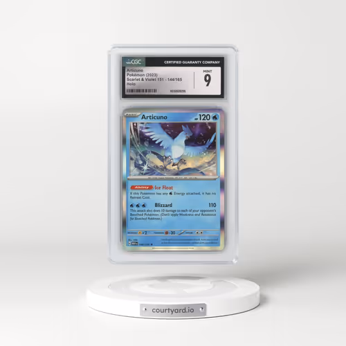 2023 Scarlet & Violet 151 - MEW EN #144/165 Articuno - Holo (CGC 9 MINT)