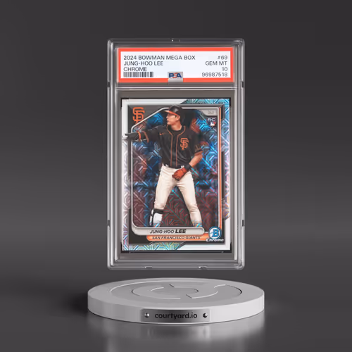 2024 Bowman Mega Box Chrome #69 Jung-Hoo Lee (PSA 10 GEM MINT)