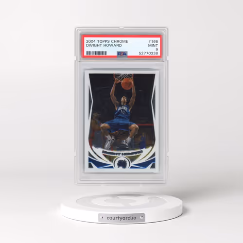 2004 Topps Chrome #166 Dwight Howard (PSA 9 MINT)