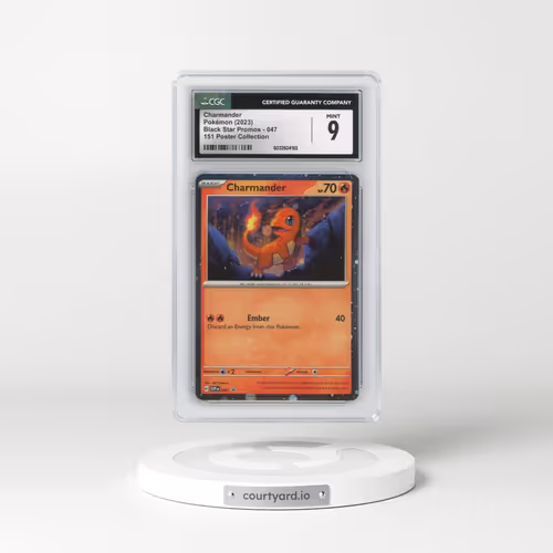 2023 Black Star Promos - Scarlet & Violet SVP EN #047 Charmander - Cosmos Holo (CGC 9 MINT)