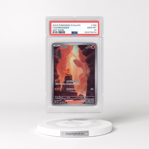 2023 Pokémon Sv2a-Pokemon 151 #168 Charmander - Art Rare (PSA 10 GEM MINT)