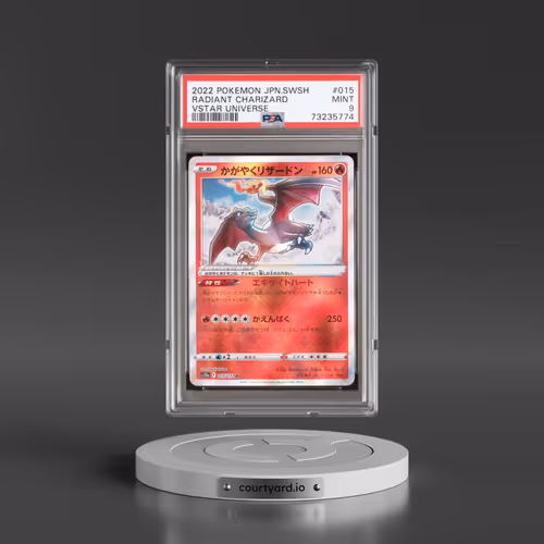 2022 Pokémon Sword & Shield Vstar Universe #015 Radiant Charizard - Holo (PSA 9 MINT)