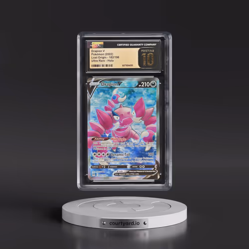 2022 Lost Origin #182/196 Drapion V - Ultra Rare Holo (CGC 10 PRISTINE)