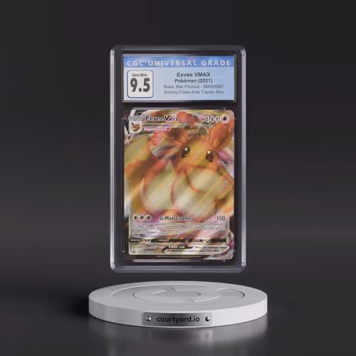 2017 Black Star Promos - Sword & Shield #SWSH087 Eevee VMAX - Shining Fates Elite Trainer Box (Holo)