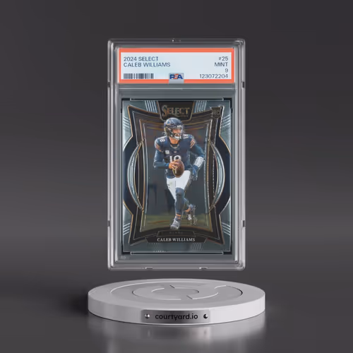 2024 Panini Select #25 Caleb Williams (PSA 9 MINT)