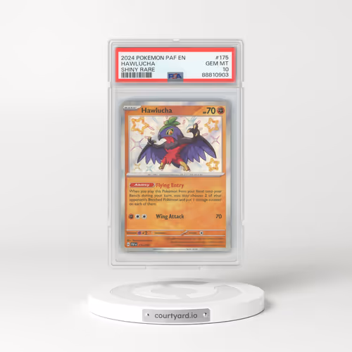 2024 Paldean Fates #175 Hawlucha - Holo (PSA 10 GEM MINT)