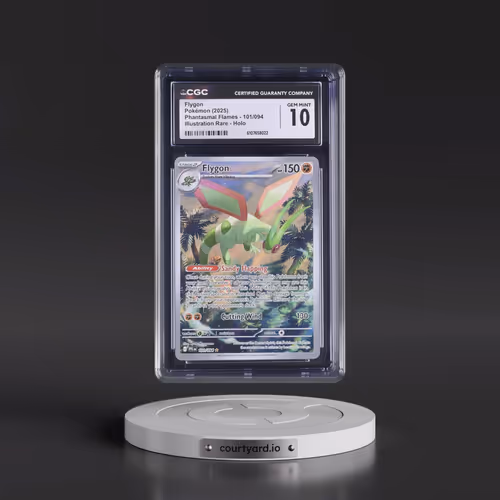 2025 Pokémon Pfl EN-Phantasmal Flames #101 Flygon - Illustration Rare (CGC 10 GEM MINT)
