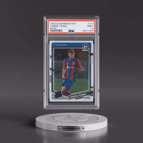 2023-24 Panini Donruss FIFA #177 Lamine Yamal - Optic (PSA 9 MINT)