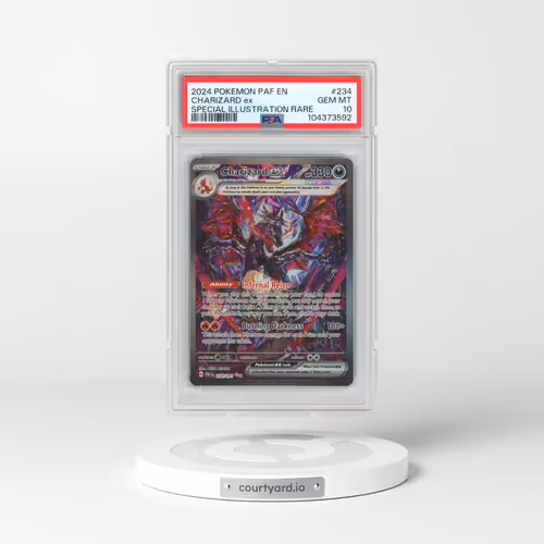 2024 Pokémon Paf EN-Paldean Fates #234 Charizard EX - Holo Special Illustration Rare (PSA 10 GEM MINT)