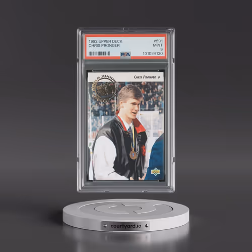 1992 Upper Deck #591 Chris Pronger (PSA 9 MINT)