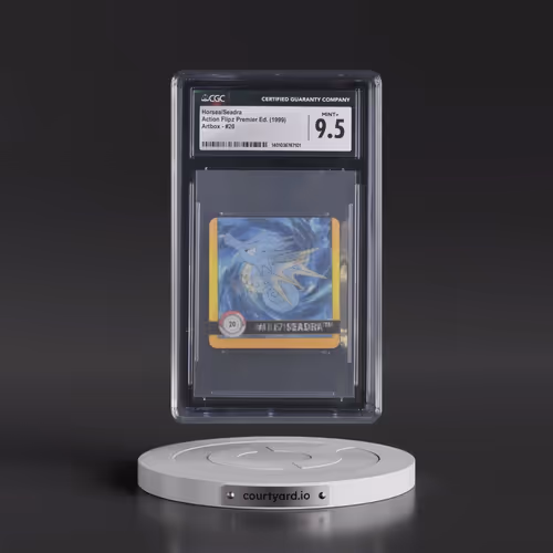 1999 Action Flipz Premier Edition (Artbox) - English #20 Horsea/Seadra (CGC 9.5 MINT+)