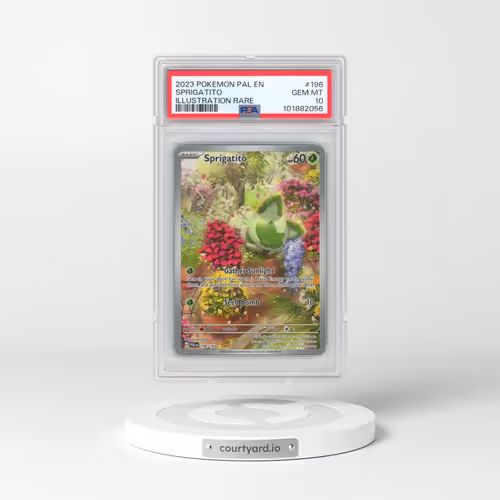 2023 Pokémon Pal EN-Paldea Evolved #196 Sprigatito - Illustration Rare (PSA 10 GEM MINT)