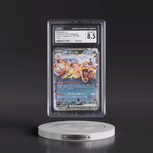 2023 Shiny Treasure ex #115/190 Charizard ex - Holo (CGC 8.5 NM-MT+)