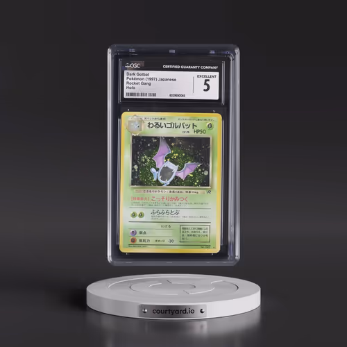 1997 Rocket Gang Dark Golbat - Holo (CGC 5 EX)