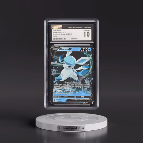 2021 Evolving Skies #040/203 Glaceon V - Holo (CGC 10 GEM MINT)