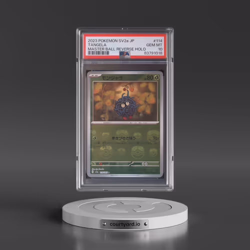 2023 Pokémon Sv2a-Pokemon 151 #114 Tangela - Reverse Holo Master Ball (PSA 10 GEM MINT)