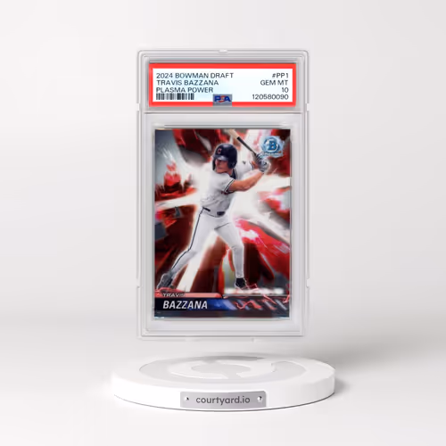 2024 Bowman Draft Plasma Power #PP1 Travis Bazzana (PSA 10 GEM MINT)