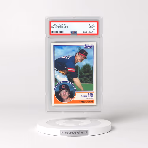 1983 Topps #725 Dan Spillner (PSA 9 MINT)
