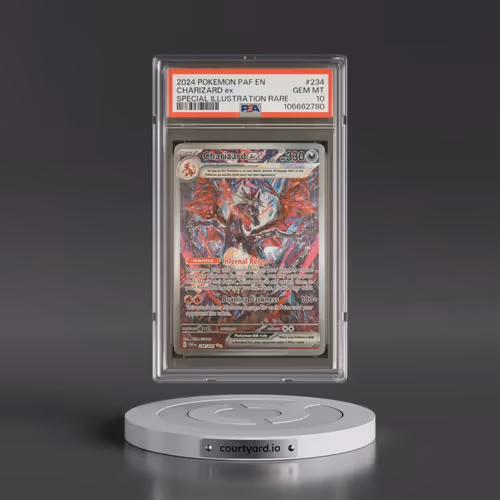 2024 Pokémon Paf EN-Paldean Fates #234 Charizard EX - Holo Special Illustration Rare (PSA 10 GEM MIN
