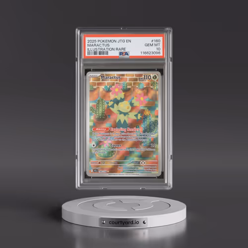 2025 Pokémon Jtg EN-Journey Together #160 Maractus - Illustration Rare (PSA 10 GEM MINT)
