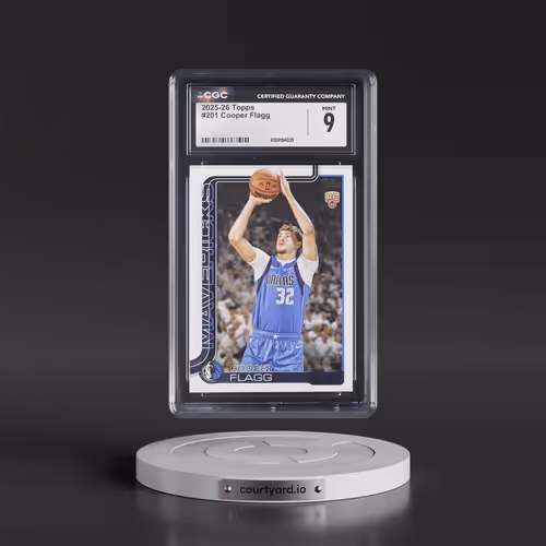 2025 Topps #201 Cooper Flagg (CGC 9 MINT)