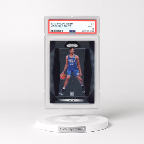 2017 Panini Prizm #1 Markelle Fultz (PSA 9 MINT)