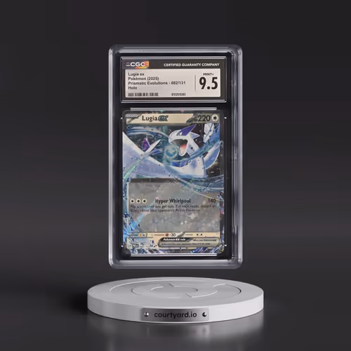 2025 Prismatic Evolutions - PRE EN #082/131 Lugia ex - Holo (CGC 9.5 MINT+)