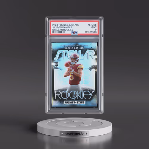2024 Panini Rookies & Stars Stellar Rookies #SRJDS Jayden Daniels (PSA 9 MINT)