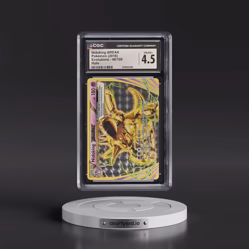 2016 Evolutions #46/108 Nidoking BREAK (CGC 4.5 VG-EX+)
