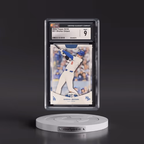 2024 Topps 50/50 Shohei Ohtani #31 Shohei Ohtani (CGC 9 MINT)