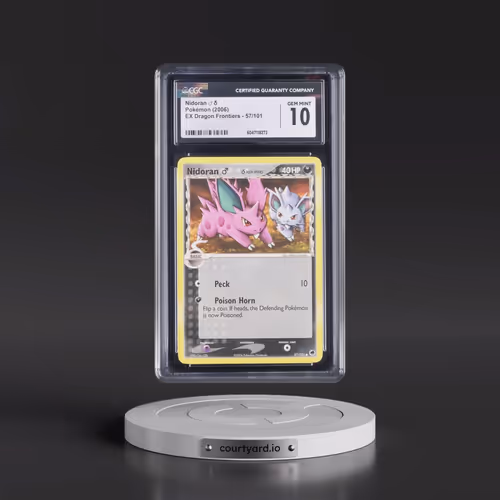 2006 EX Dragon Frontiers #57/101 Nidoran â?? δ (CGC 10 GEM MINT)